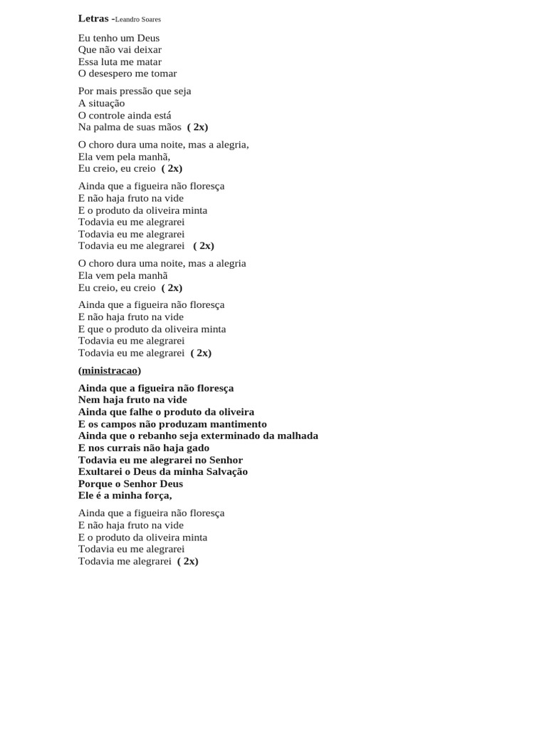 Letra de 