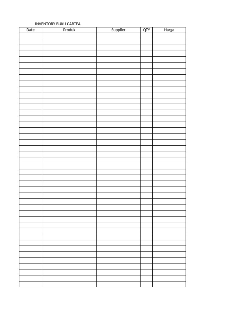Inventory Buku | PDF