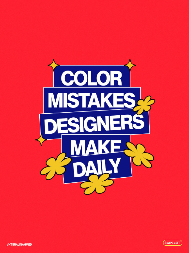 Color Mistakes Designers Makes Daily! | PDF