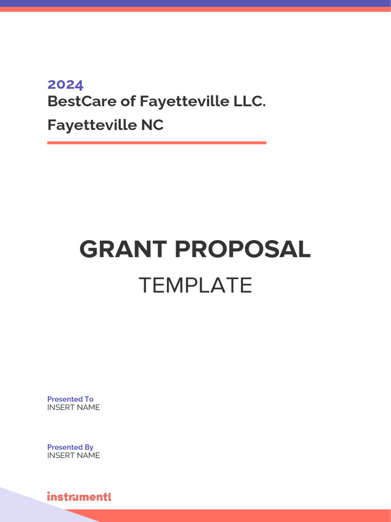 Grant Proposal Template Overview | PDF | Goal | Business