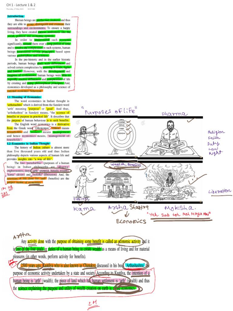 CH 1 - Lecture 1 & 2 | PDF