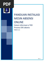 Download Panduan Instalasi Absensi Online E-TKD v11 by Aulia Rahman SN88812593 doc pdf