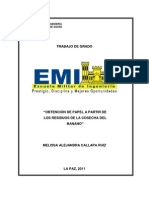 (Tesis) Obtención de Papel A Partir de Los Residuos de La Cosecha Del Banano