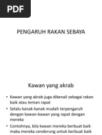 Pengaruh Rakan Sebaya