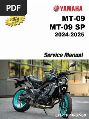 Yamaha 2024-2025 Mt09-Service Manual | PDF | Anti Lock Braking