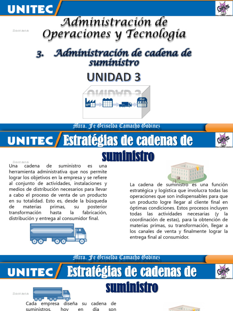 Estrategias en la Cadena de Suministro | PDF | Cadena de suministro ...