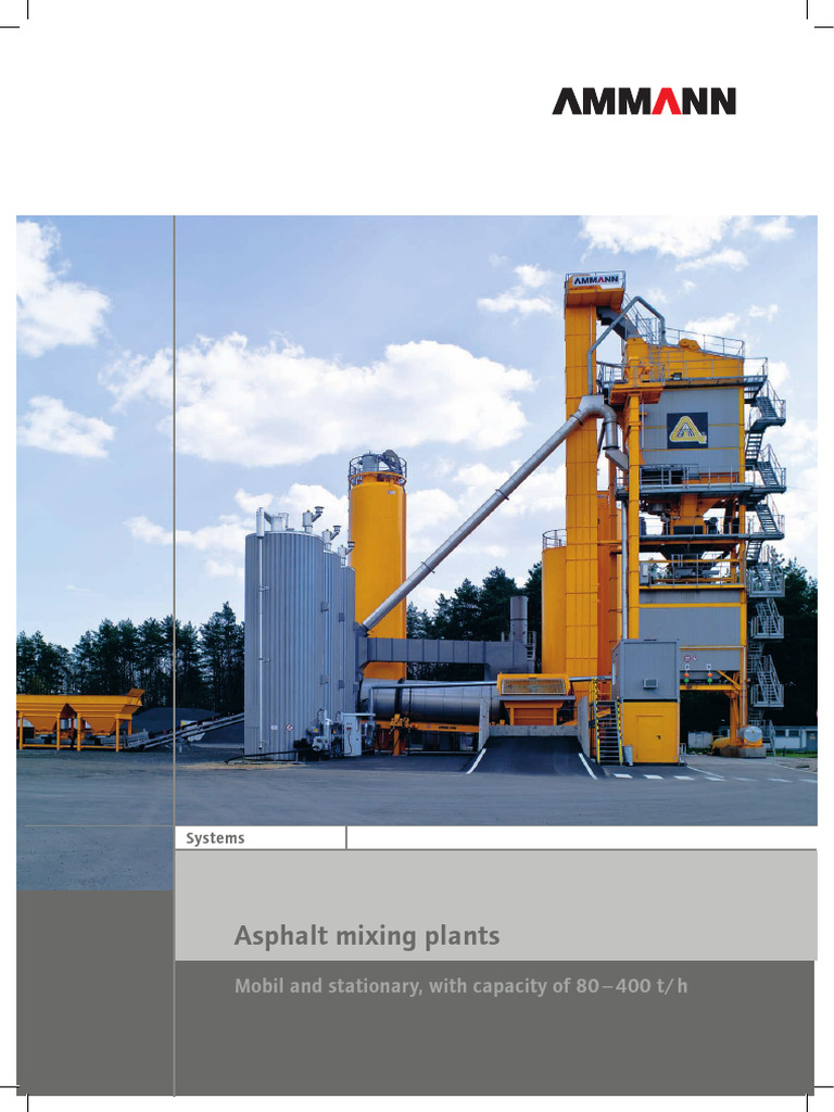 Asphalt Mixing Plants Overview and Solutions | PDF | Trailer (Vehicle)