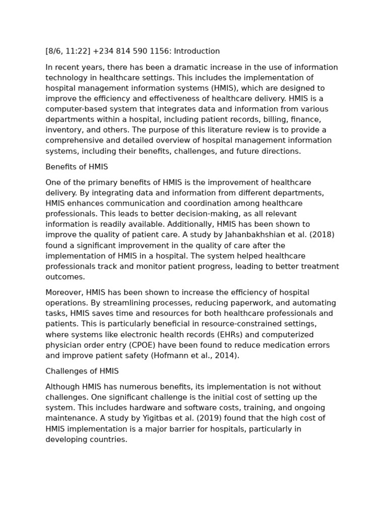 Document | PDF | Electronic Health Record | Health Care