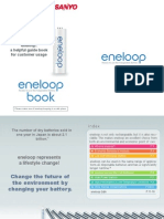 Sanyo Eneloop Guide Book For Customer Usage