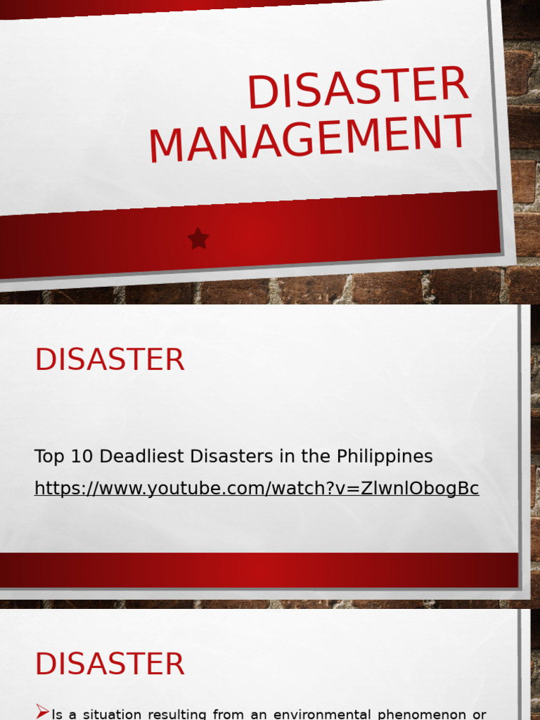 4 Pillars of Disaster Management Guide | PDF | Disaster Risk Reduction ...