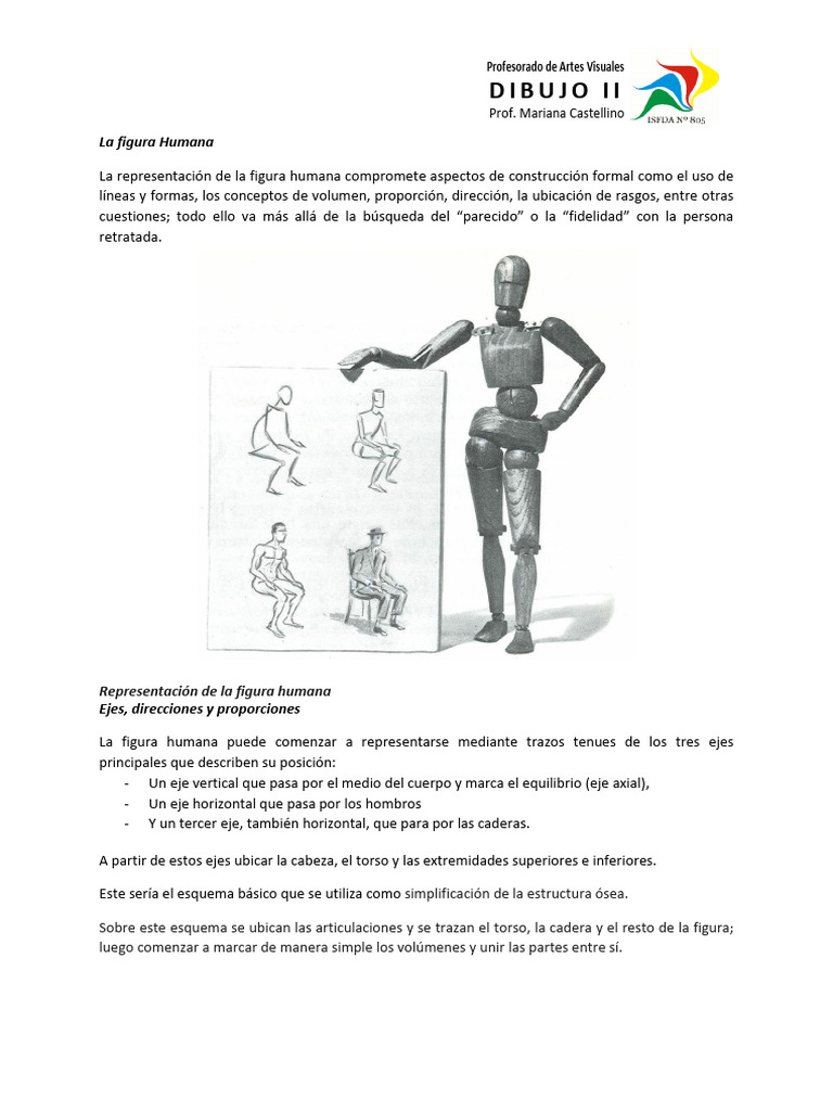 Representación de la figura humana | PDF | Dibujo