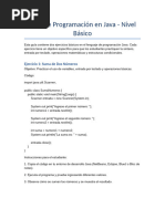 Estructura de un Programa en Java | PDF | Java (lenguaje de ...