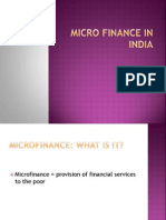 Chapter 8 Micro Finance in India
