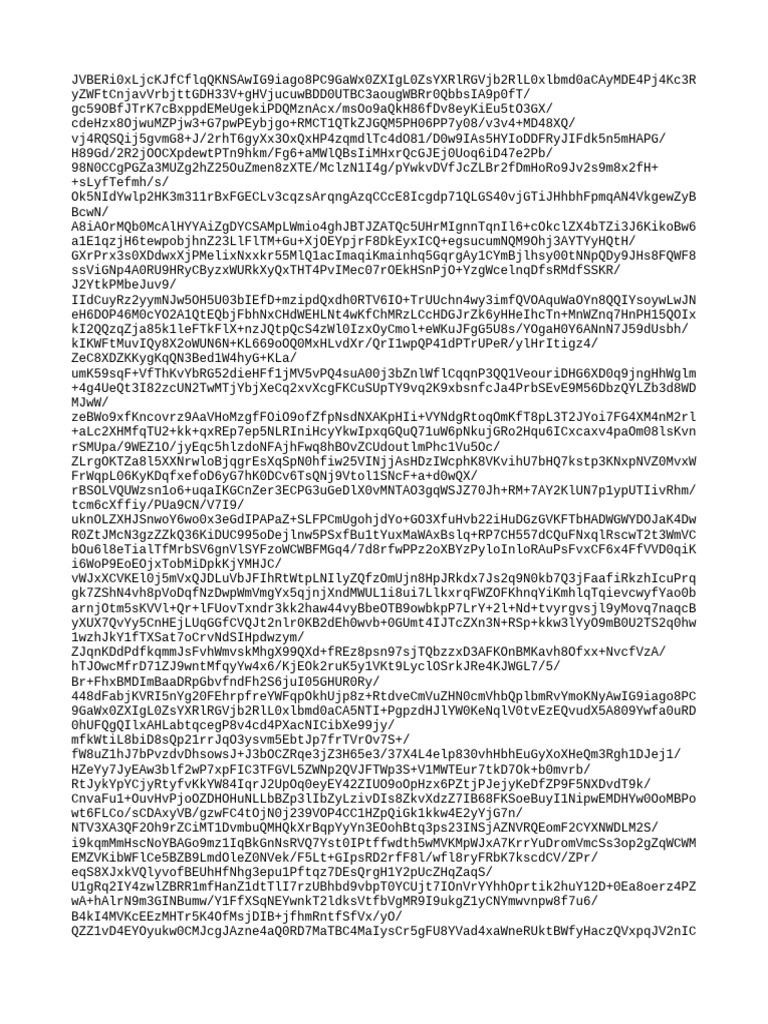 PDF Document Encoding Overview | PDF