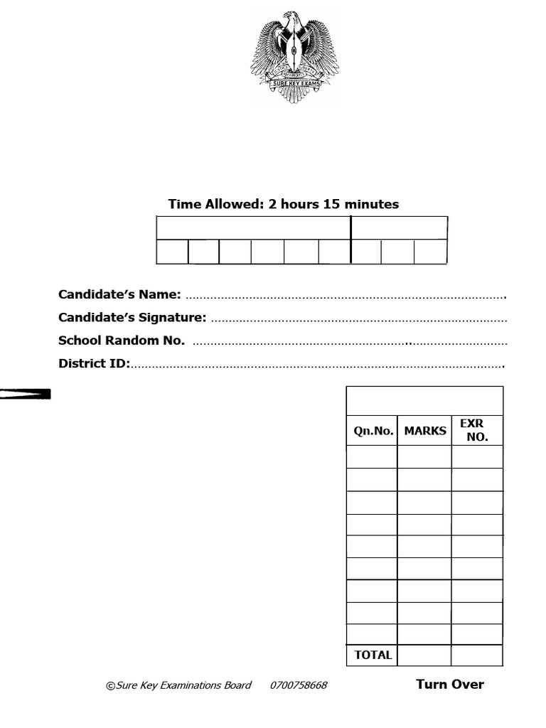 Sure Key Examinations 2025 Guide | PDF | Pollination | Flowers