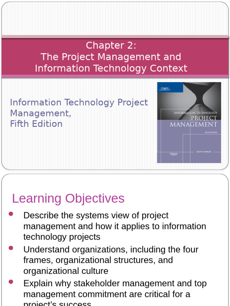 Chapter2 ITProjectManagement | PDF | Project Management | Agile ...