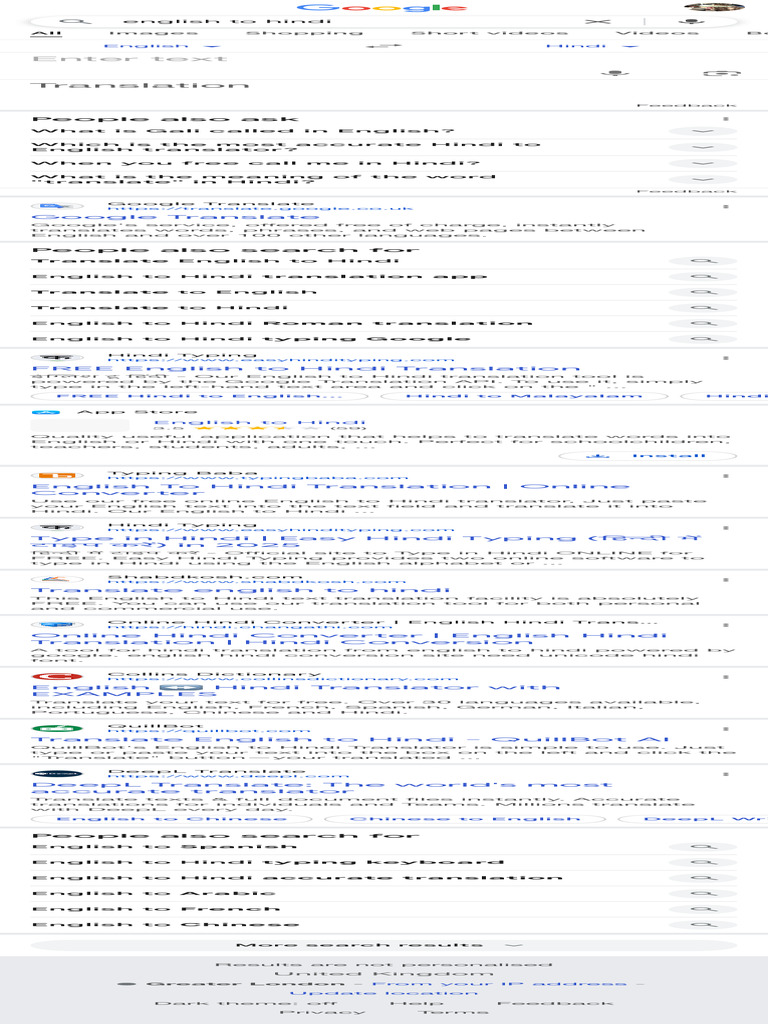 English to Hindi Google Search PDF Translations English Language English to Hindi Google Search PDF Translations English Language