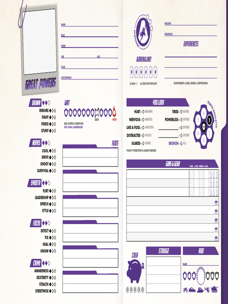 Character Creation Guide for RPGs | PDF