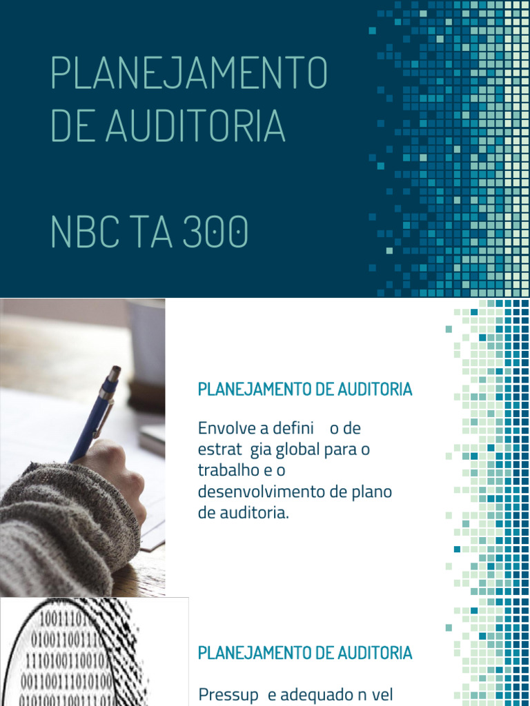 Planejamento de Auditoria Eficiente | PDF | Contabilidade | Planejamento