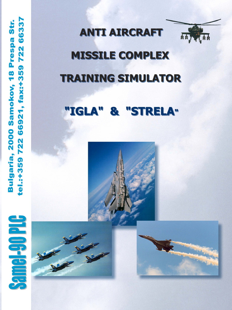 Samel 90 Simulator Igla Strela | PDF | Simulation | Missile