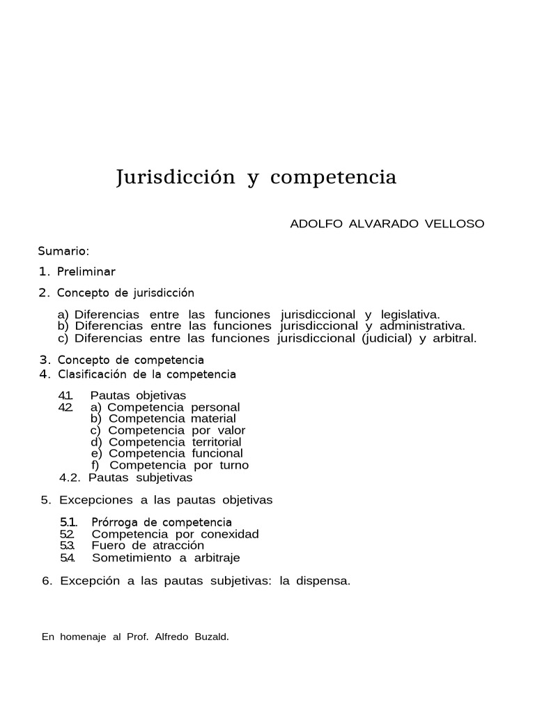 Jurisdicción y Competencia en Derecho | PDF | Jurisdicción | Juez