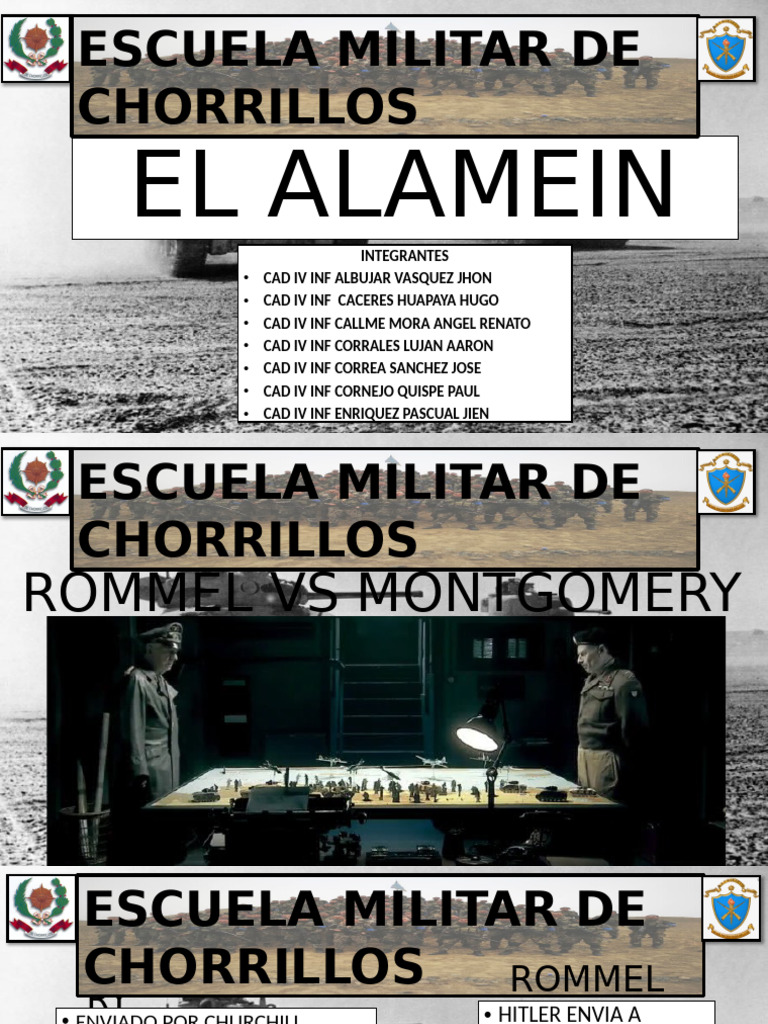El Alamein | PDF | Erwin Rommel | Guerra
