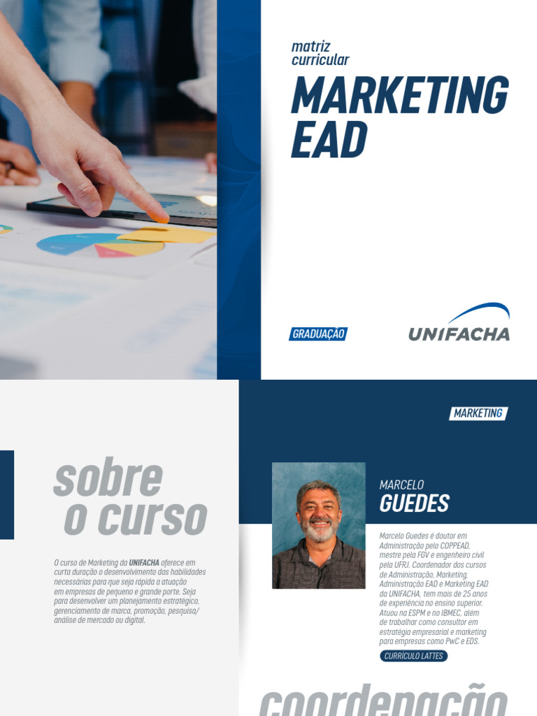 Curso de Marketing EAD na UNIFACHA | PDF | Marketing | Educação à distância