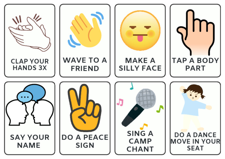 Fun Interactive Movement Activities | PDF