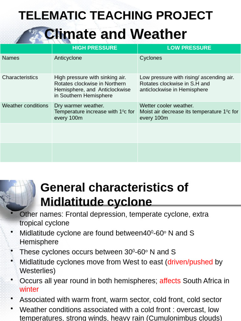 Understanding Cyclones and Weather Patterns | PDF | Cyclone | Tropical ...