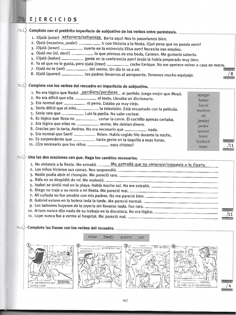 Imperfecto de Subjuntivo 6 | PDF