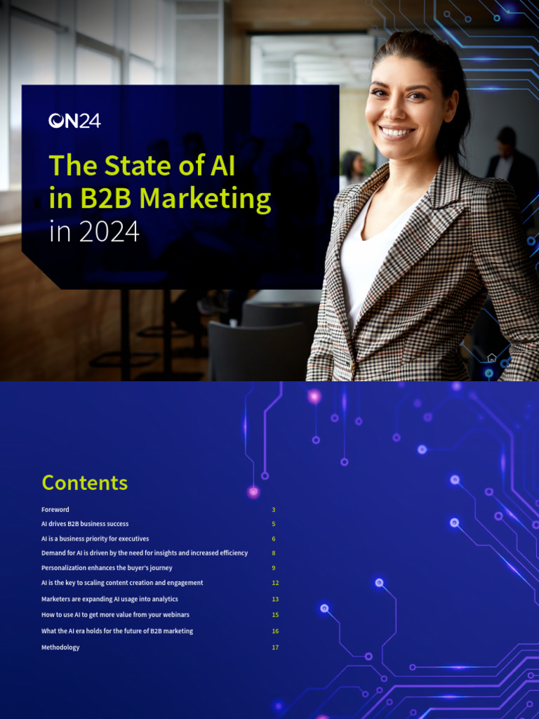 AI's Impact on B2B Marketing in 2024 | PDF | Artificial Intelligence ...
