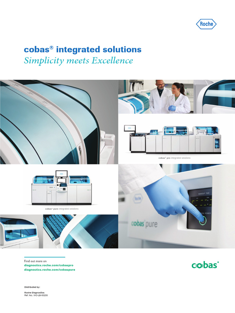 Roche cobas Integrated Solutions Overview | PDF | Assay | Sodium