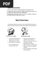 Neck Exercises1