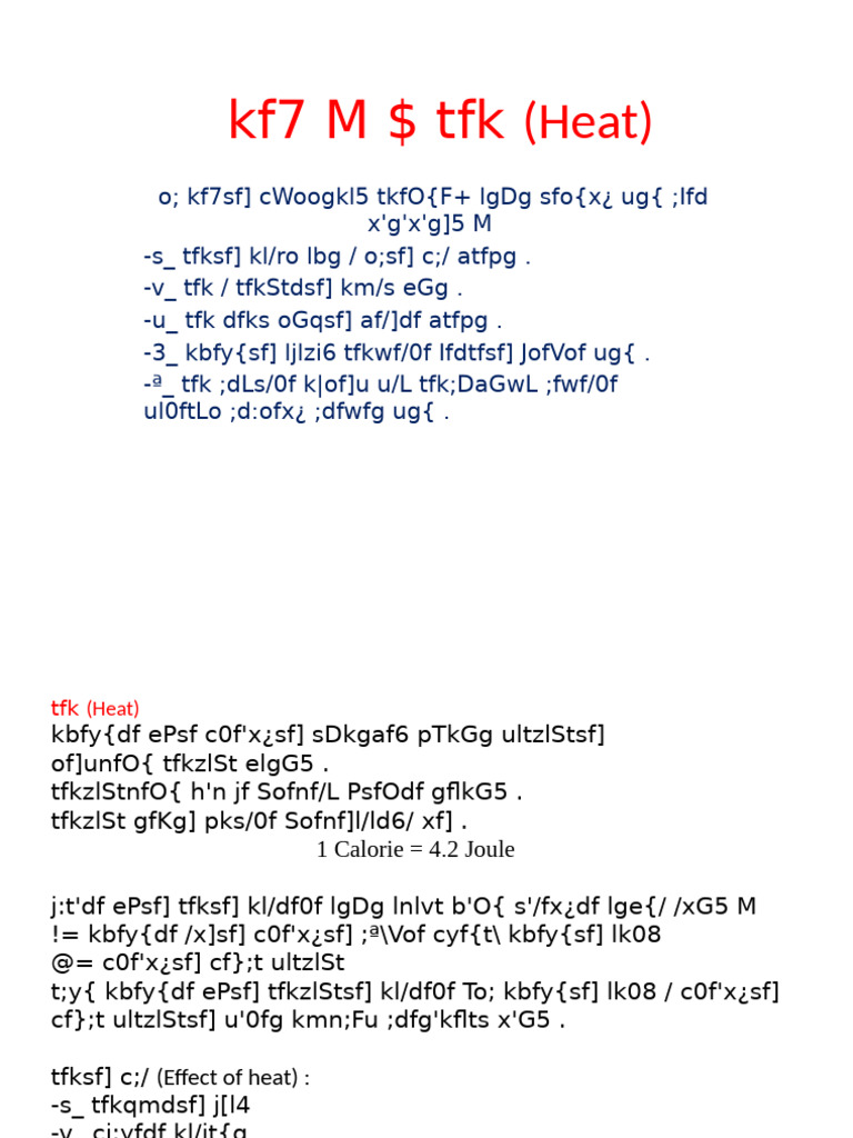 Unit 5 Heat | PDF | Physical Quantities | Thermodynamic Properties