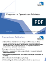 16.1 Operaciones - Policiales