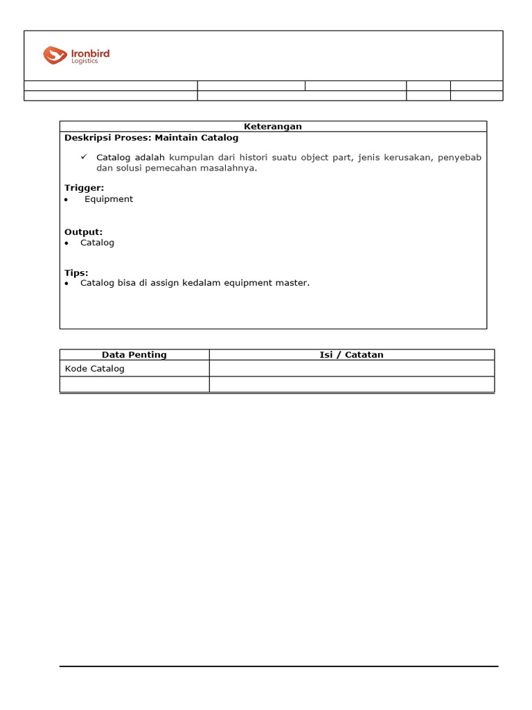 Maintain Master Data Catalog Guide | PDF | Software | Computing
