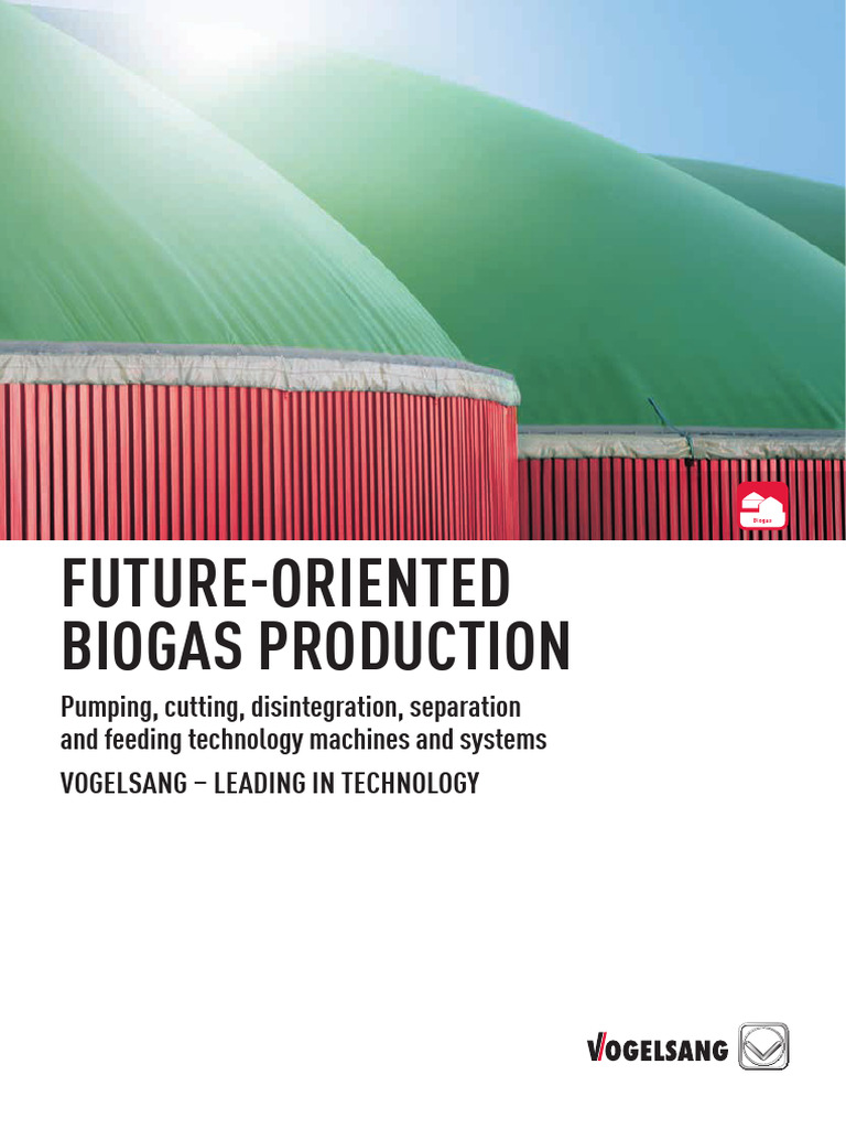 Biogas Brochure en Vgs1256 | PDF | Pump | Anaerobic Digestion