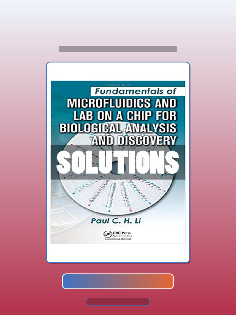 Fundamentals of Microfluidics and Lab On A Chip For Biological Analysis ...