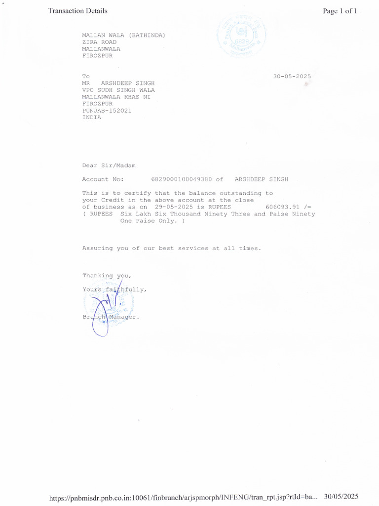 Bank Statement | PDF