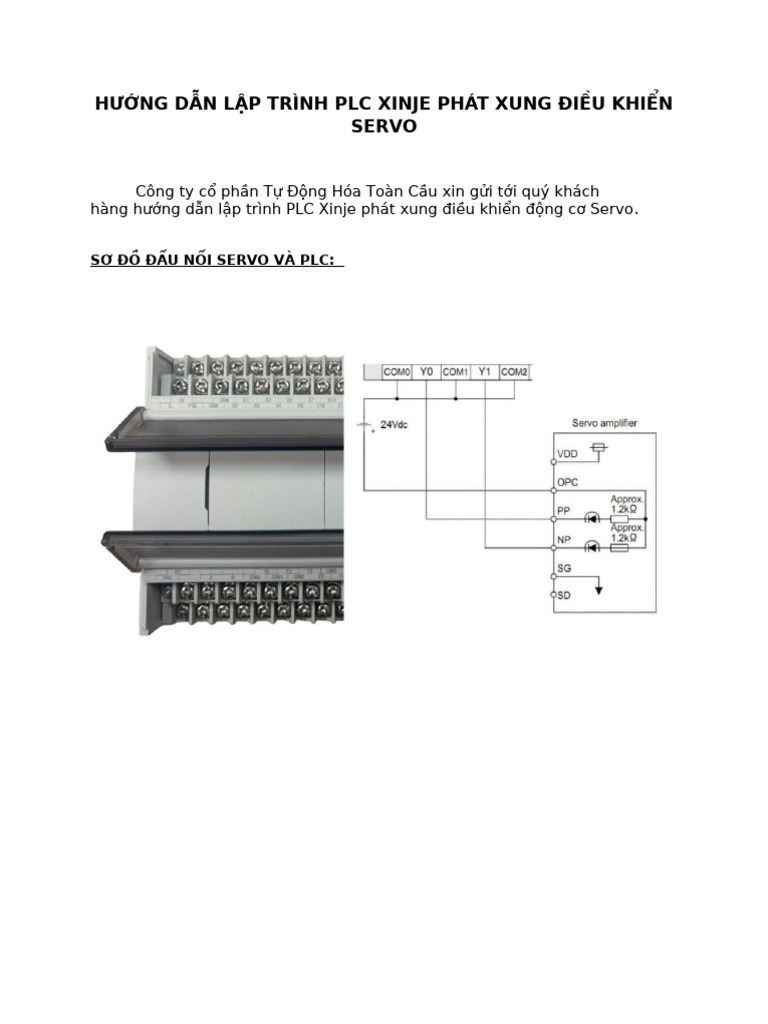 11. Hướng Dẫn Lập Trình Plc Xinje Phát Xung | PDF