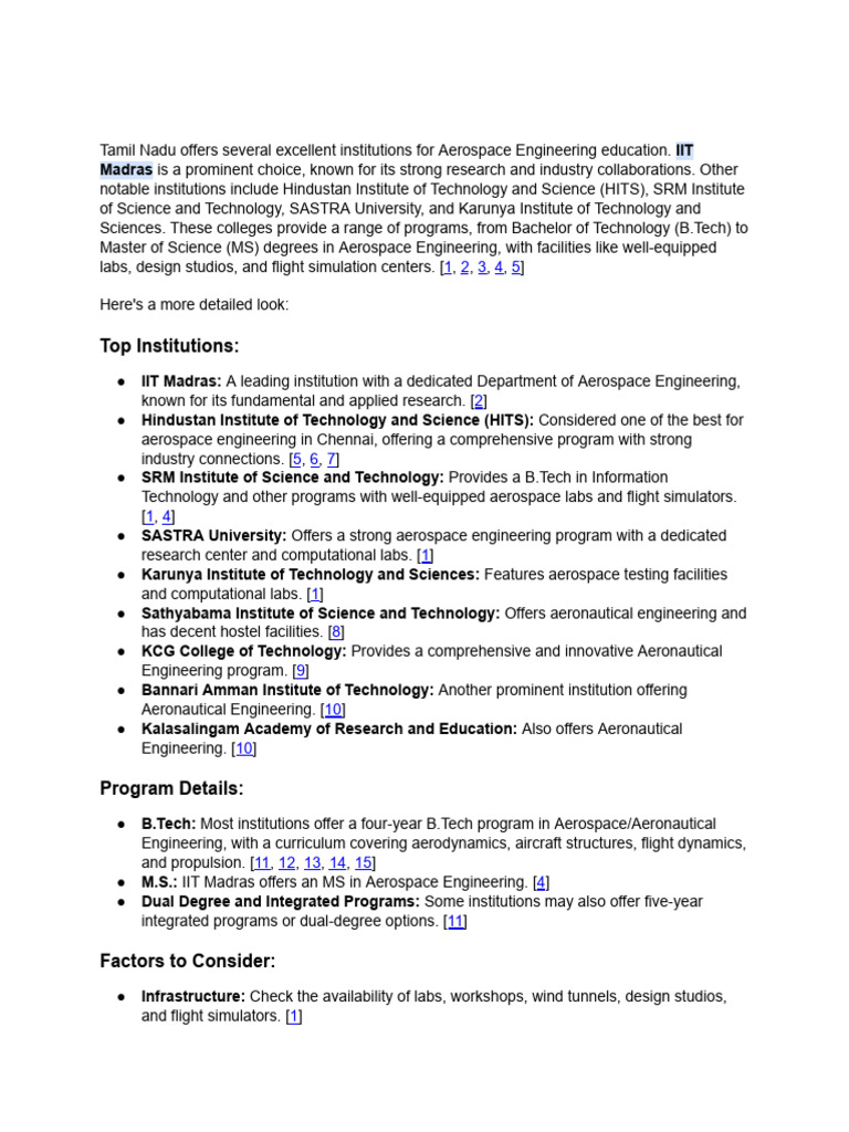 AEROSPACE ENGINEERING COURSE DETAILS IN TAMIL visual data 4