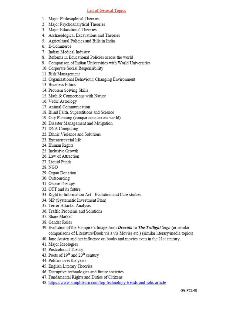 Comprehensive Guide to Major Theories and Topics | PDF