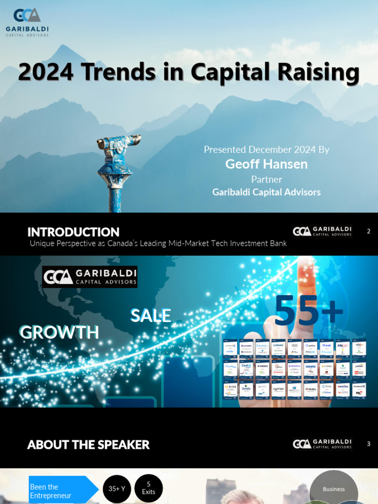 2024 Capital Raising Trends Overview | PDF | Venture Capital ...
