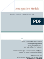 Agency Remuneration Models