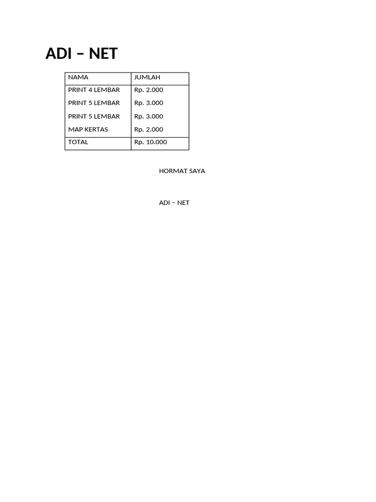 Adi - Net | PDF
