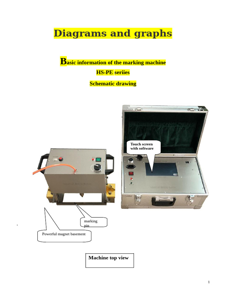 Manual Book of PE01-P Pneumatic Depth Marking Machine | PDF | Computer ...