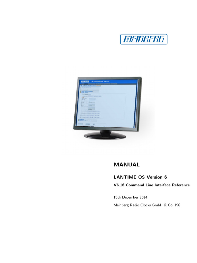 LANTIME OS V6 CLI Command Reference | PDF | Command Line Interface ...