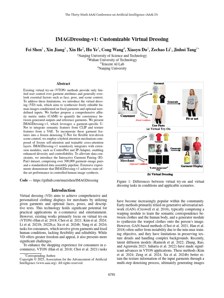 Customizable Virtual Dressing Model | PDF | Artificial Intelligence ...