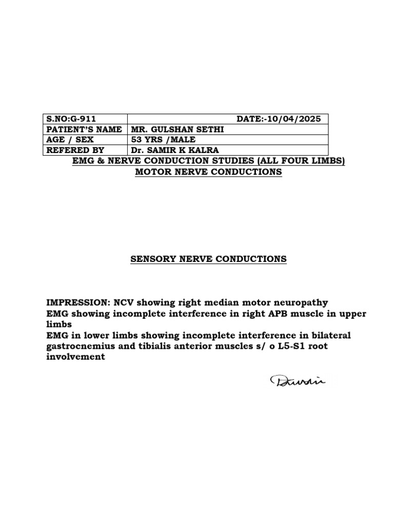 NCV Report for Gulshan Sethi | PDF