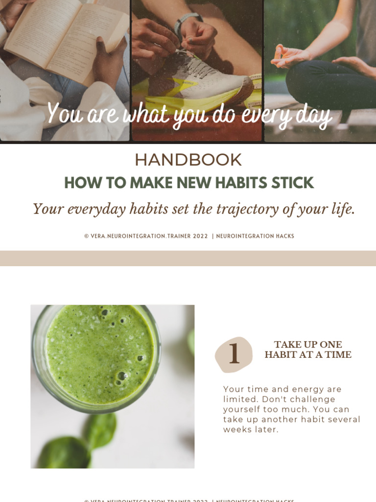 10 Tips for Building Lasting Habits | PDF | Psychology | Neuroscience